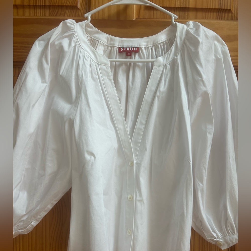 NWT STAUD WHITE blouse - Picture 5 of 8